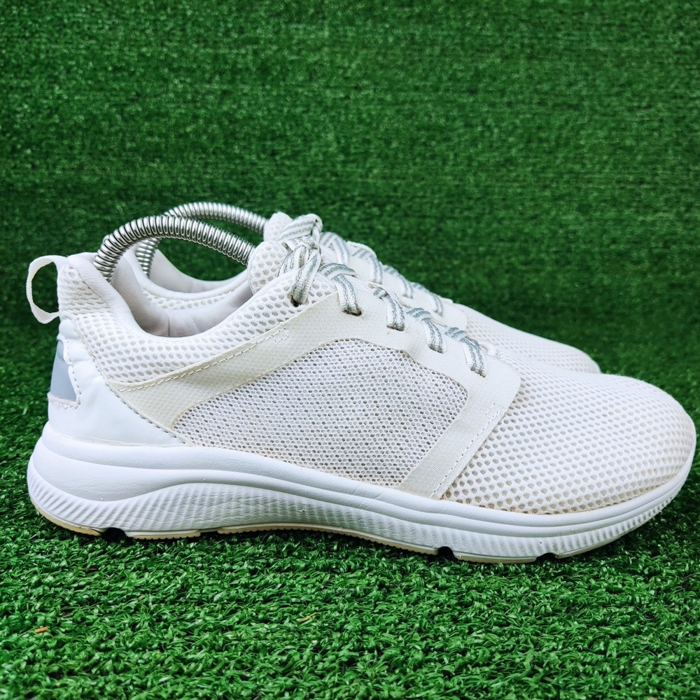 Avia Sneakers Womens 8 White WMAV22JT003L Athletic Walking Mesh Shoes Low Top
